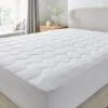 Hotel Luxury Cotton Anti Allergy Mattress Protector -DUNELM Furniture Shop 30904845
