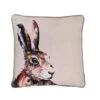 Meg Hawkins Hare Square Cushion With Wooden Buttons -DUNELM Furniture Shop 30904954