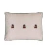 Meg Hawkins Bee Rectangular Cushion With Wooden Buttons -DUNELM Furniture Shop 30904957