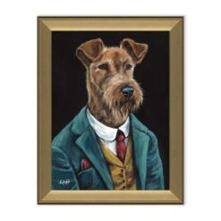 Fleabag The Irish Terrier Framed Print -DUNELM Furniture Shop 30905864 alt01