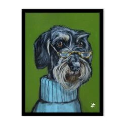 Basil The Schnauzer Framed Print -DUNELM Furniture Shop 30905867 alt01