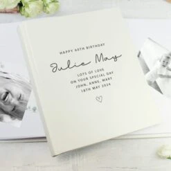 Personalised Traditional Photo Album -DUNELM Furniture Shop 30908328 alt02