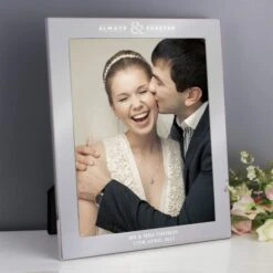 Personalised Always And Forever Silver Photo Frame -DUNELM Furniture Shop 30908369 alt03