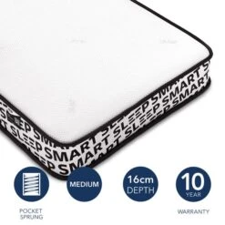 Jay-Be Bunk E-Pocket Eco Kids Mattress