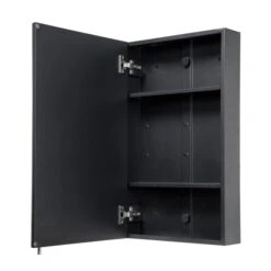 Dawley Matt Black Steel Single Door Cabinet, Matt Black 15 Dawley Matt Black Steel Single Door Cabinet, Matt Black -DUNELM Furniture Shop 30908883 alt05