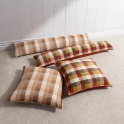 Checked Draught Excluder -DUNELM Furniture Shop 30909664 alt07