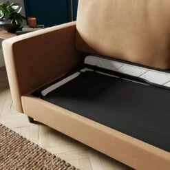 Zoe 3 Seater Double Sofa Bed, Velvet -DUNELM Furniture Shop 30910972 alt02