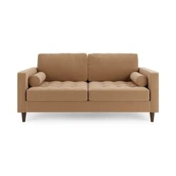 Zoe 3 Seater Double Sofa Bed, Velvet -DUNELM Furniture Shop 30910972 alt06