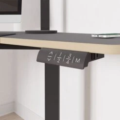 Gino Corner Height Adjustable Desk -DUNELM Furniture Shop 30911004 alt04