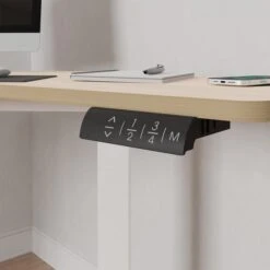 Gino Corner Height Adjustable Desk -DUNELM Furniture Shop 30911005 alt04