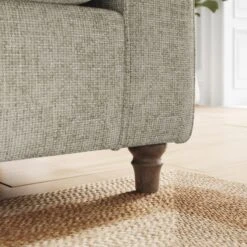 Flori Chunky Chenille Armchair -DUNELM Furniture Shop 30911160 alt03