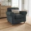 Flori Chunky Chenille Armchair -DUNELM Furniture Shop 30911170
