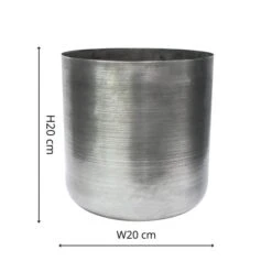 Chelsea Pewter Plant Pot -DUNELM Furniture Shop 30911881 alt03