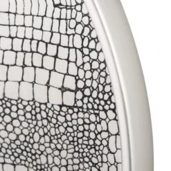 Antique Croc Effect Round Wall Mirror -DUNELM Furniture Shop 30912242 alt03