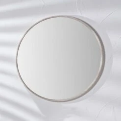 Wood Round Mirror -DUNELM Furniture Shop 30912244