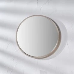Wood Round Mirror -DUNELM Furniture Shop 30912245