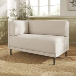 Mae Corner Dining Bench, Textured Weave -DUNELM Furniture Shop 30912496 alt02
