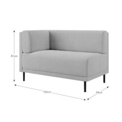 Mae Corner Dining Bench, Textured Weave -DUNELM Furniture Shop 30912497 alt09