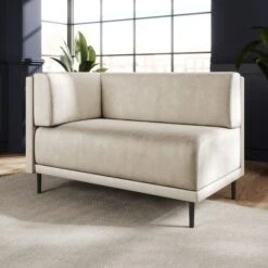 Mae Corner Dining Bench, Vintage Velvet -DUNELM Furniture Shop 30912500 alt01