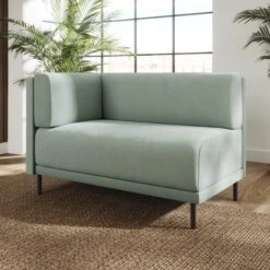 Mae Corner Dining Bench, Vintage Velvet -DUNELM Furniture Shop 30912501 alt01