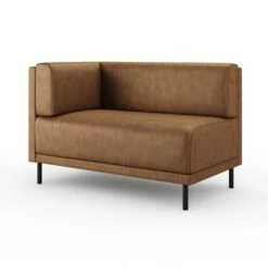 Mae Corner Dining Bench, Faux Leather -DUNELM Furniture Shop 30912503 alt05