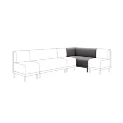 Mae Corner Dining Bench, Faux Leather -DUNELM Furniture Shop 30912504