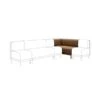 Mae Corner Dining Bench, Faux Leather -DUNELM Furniture Shop 30912505