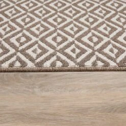 Marvel Geo Hard-wearing Washable Runner -DUNELM Furniture Shop 30912694 alt03