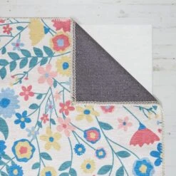 Hallie Floral Washable Runner -DUNELM Furniture Shop 30913986 alt02