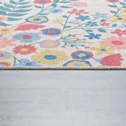 Hallie Floral Washable Runner -DUNELM Furniture Shop 30913986 alt03