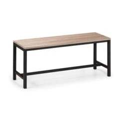 Tribeca 3 Seater Dining Bench, Sonoma Oak -DUNELM Furniture Shop 30914267 alt01