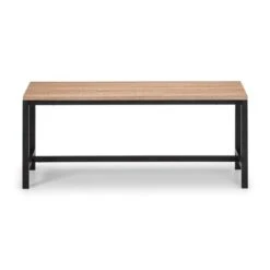 Tribeca 3 Seater Dining Bench, Sonoma Oak -DUNELM Furniture Shop 30914267 alt02