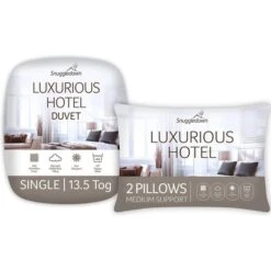 Snuggledown Luxurious Hotel 13.5 Tog Winter Duvet And Pillow Set 41 Snuggledown Luxurious Hotel 13.5 Tog Winter Duvet And Pillow Set -DUNELM Furniture Shop 30914689 alt01