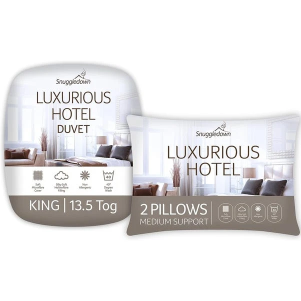 Snuggledown Luxurious Hotel 13.5 Tog Winter Duvet And Pillow Set 10 Snuggledown Luxurious Hotel 13.5 Tog Winter Duvet And Pillow Set - Image 8