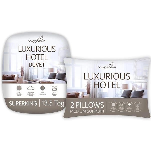 Snuggledown Luxurious Hotel 13.5 Tog Winter Duvet And Pillow Set 4 Snuggledown Luxurious Hotel 13.5 Tog Winter Duvet And Pillow Set - Image 2