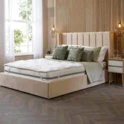 Snuggledown Luxurious Hotel Anti Allergy Mattress Topper -DUNELM Furniture Shop 30914710 alt02