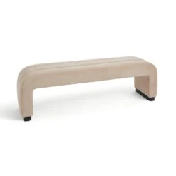 Lucilla 3 Seater Dining Bench, Velvet -DUNELM Furniture Shop 30915740 alt03