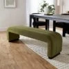 Lucilla 3 Seater Dining Bench, Velvet -DUNELM Furniture Shop 30915741