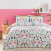 Fusion Tropical Flamingo Reversible Duvet Cover And Pillowcase Set -DUNELM Furniture Shop 30916364