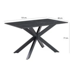 Indus Valley Athena 6 Seater Dining Table Corner Bench Set -DUNELM Furniture Shop 30916389 alt04