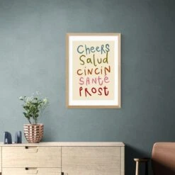 East End Prints Cheers Print By SimplyExtraJordanary -DUNELM Furniture Shop 30917112