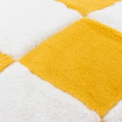 Heya Home Cozee Check Square Cushion -DUNELM Furniture Shop 30918610 alt04