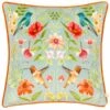 Wylder Nectar Garden Blossom Square Cushion -DUNELM Furniture Shop 30918636