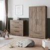 Little Acorns Ellesmere 3 Drawer Chest And Wardrobe Nursery Set -DUNELM Furniture Shop 30919402