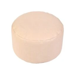 Kaikoo Faux Leather Pouffe -DUNELM Furniture Shop 30919923 alt01