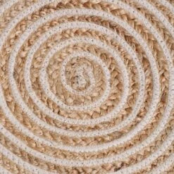 Kaikoo Jute Stripe Bean Bag Pouffe -DUNELM Furniture Shop 30919955 alt01