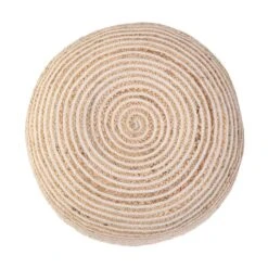 Kaikoo Jute Stripe Bean Bag Pouffe -DUNELM Furniture Shop 30919955 alt03