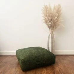 Daro Waffle Square Floor Cushion -DUNELM Furniture Shop 30920089