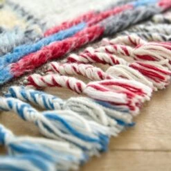 Navi Premium Hand-Knotted Shaggy Wool Rug -DUNELM Furniture Shop 30920193 alt02