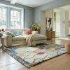 Navi Premium Hand-Knotted Shaggy Wool Rug -DUNELM Furniture Shop 30920228